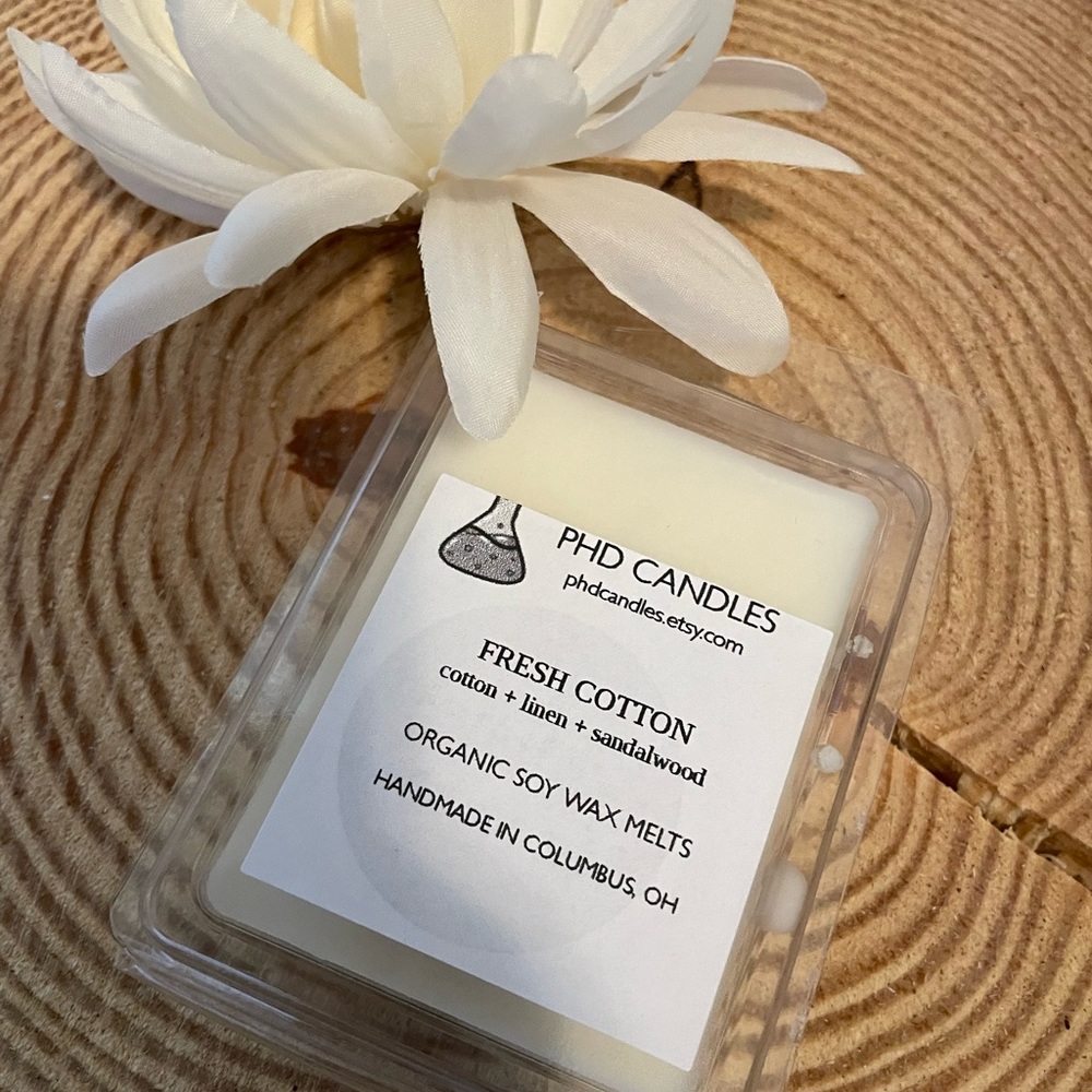 Fresh cotton wax melts